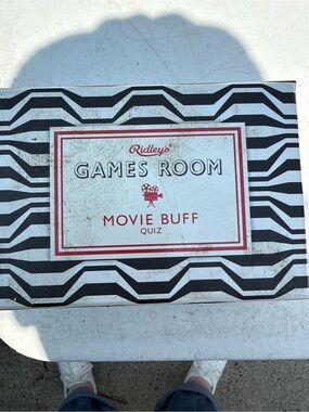 Games Room Movie Buff Quiz - Black & White